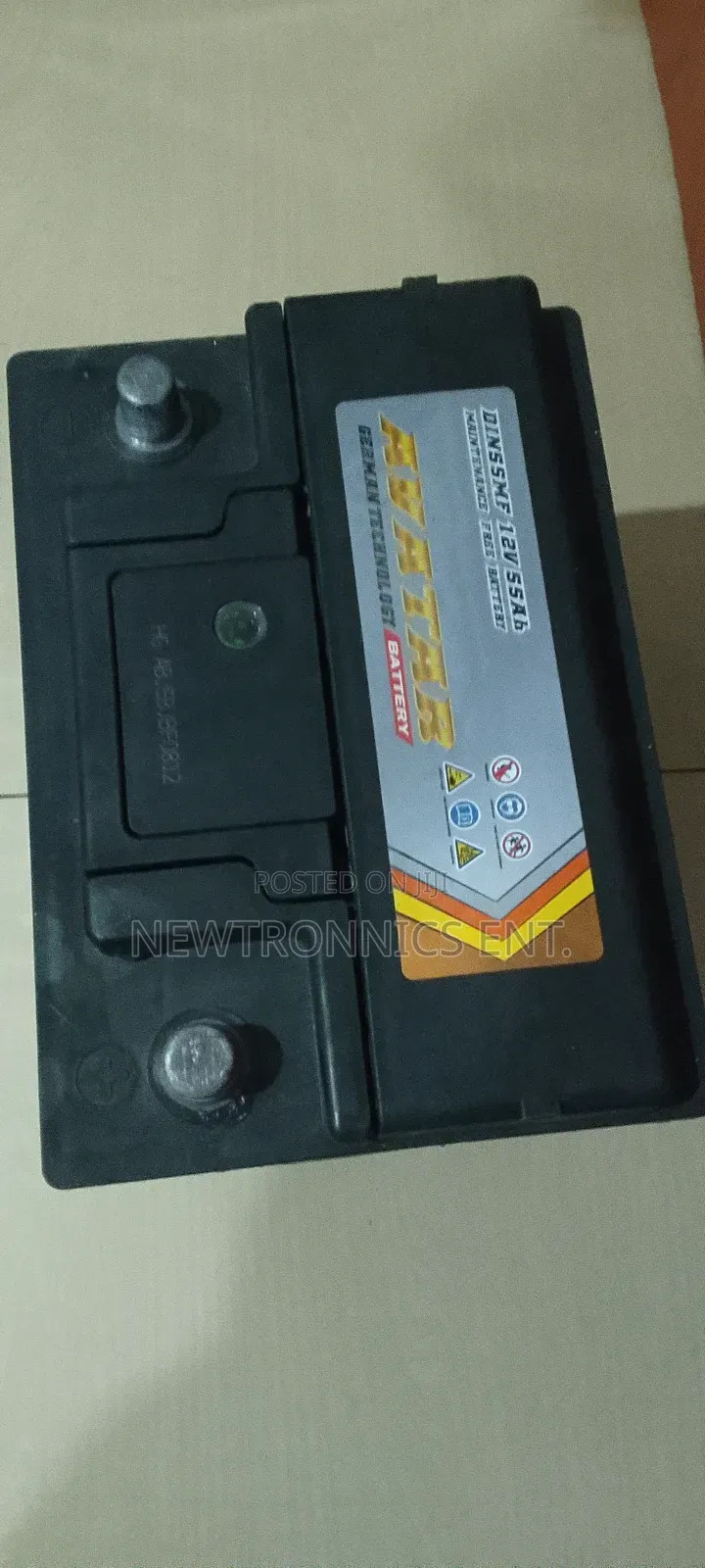 55A 12v Maintenance Car Battery