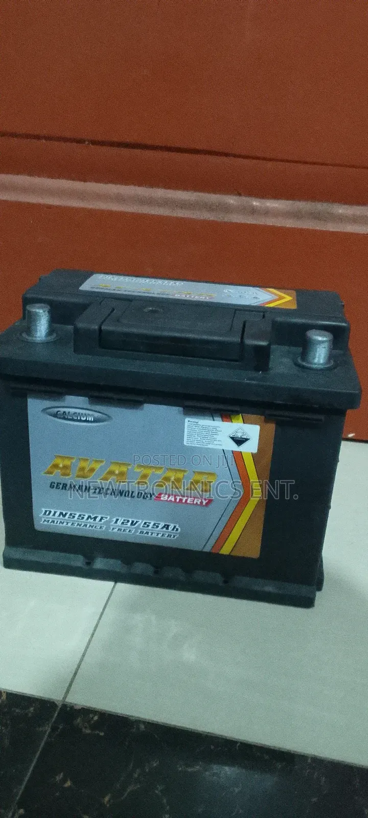 55A 12v Maintenance Car Battery