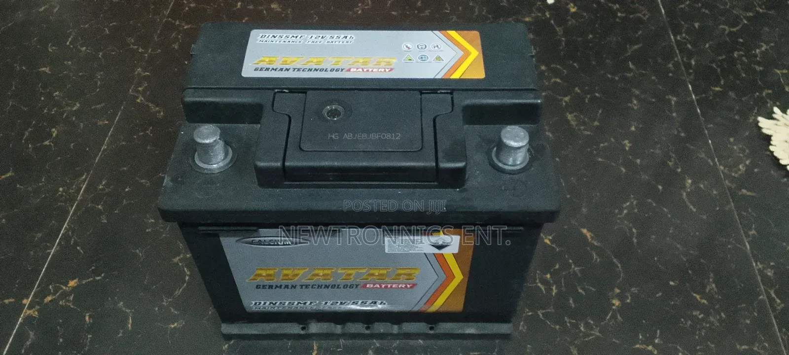 55A 12v Maintenance Car Battery