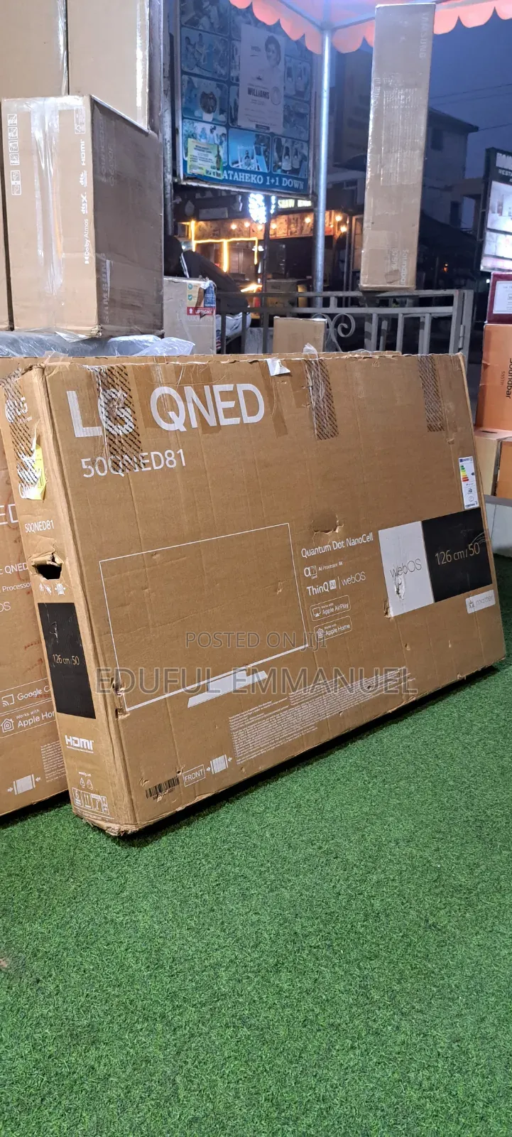 LG 50" Class QNED MiniLed QNED816 AI Quantum Dot Display Smart 