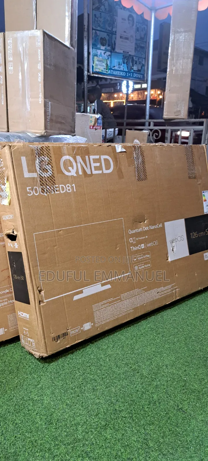 LG 50" Class QNED MiniLed QNED816 AI Quantum Dot Display Smart 