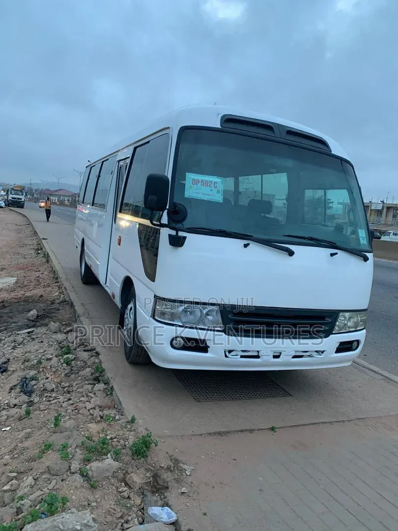 Toyota Coaster 2012 White