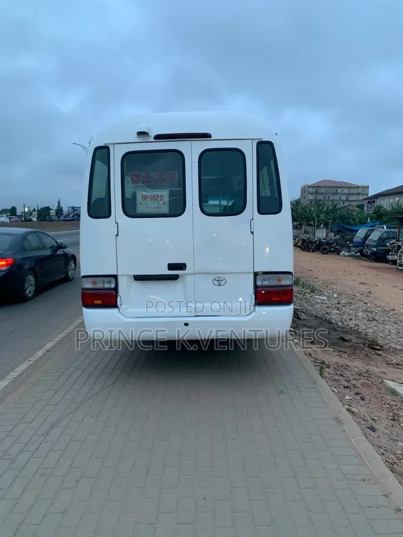 Toyota Coaster 2012 White