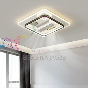 AC Light Fan / AC Light With Bluetooth Speaker