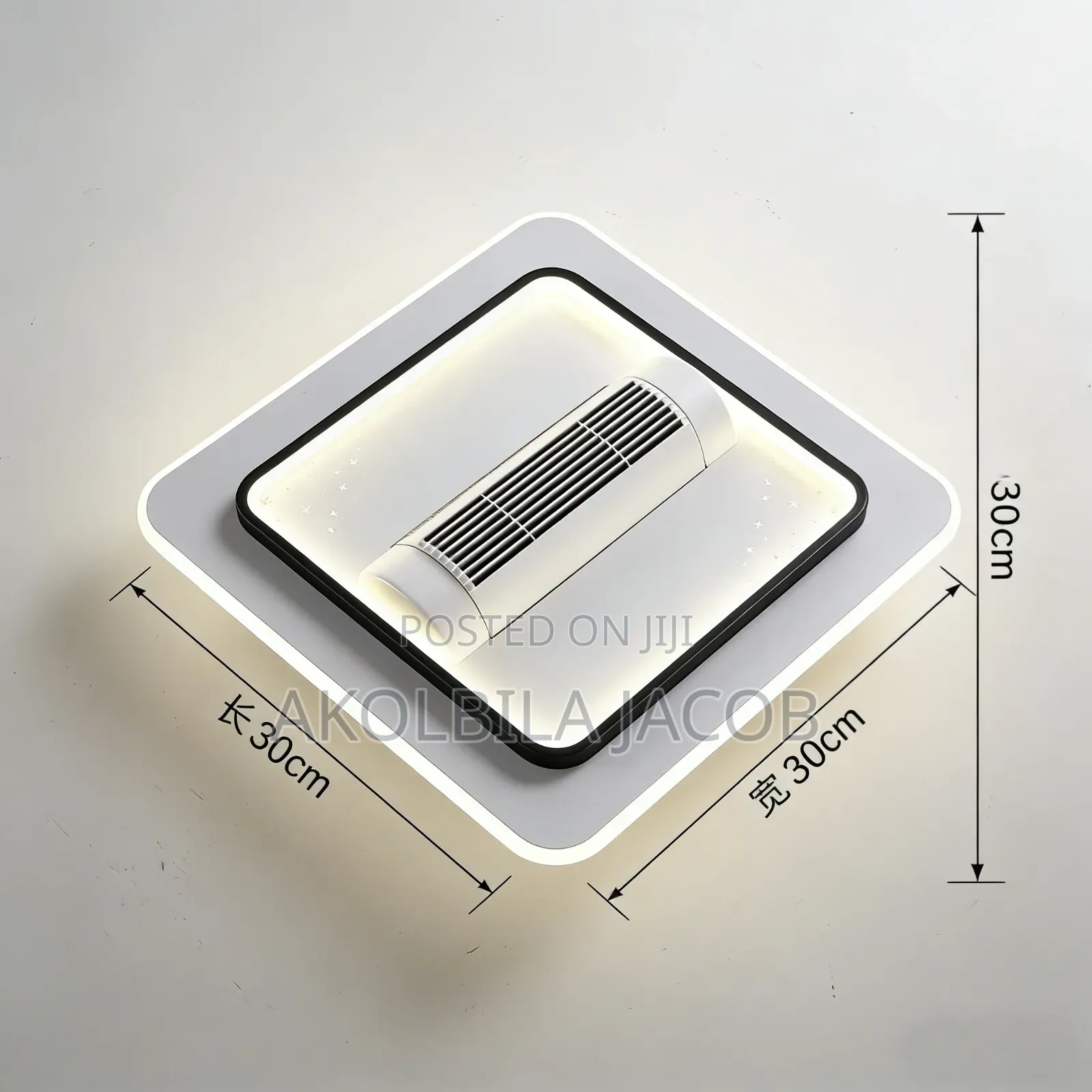 AC Light Fan / AC Light With Bluetooth Speaker
