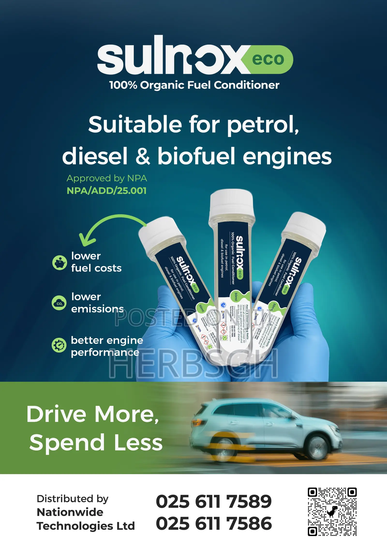 Sulnox Eco Fuel Conditioner | Petrol and Diesel Additive