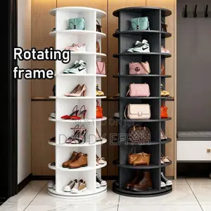 7 Layers Rotating Shoerack