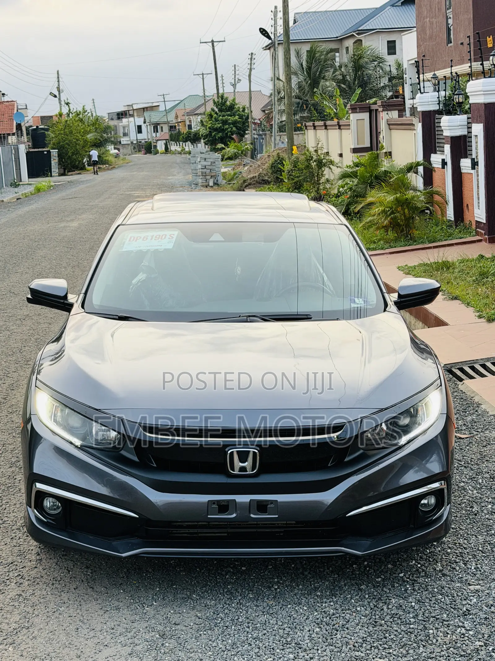 Honda Civic EX Sedan 2019 Gray