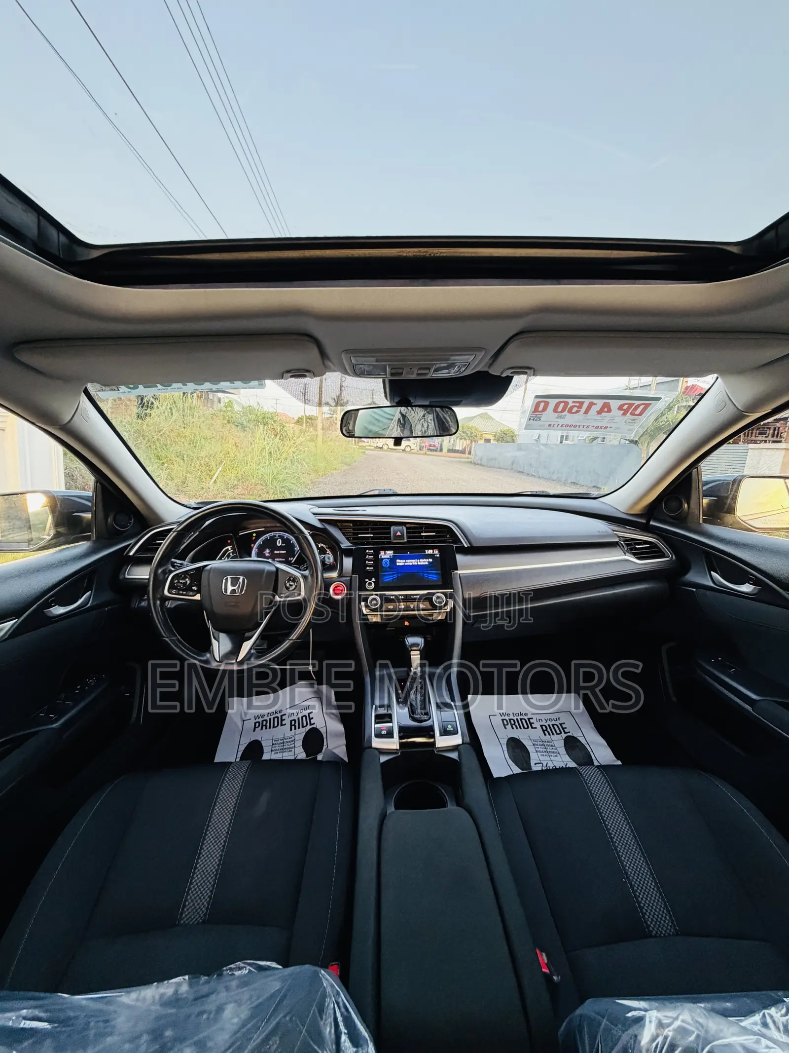 Honda Civic EX Sedan 2019 Gray