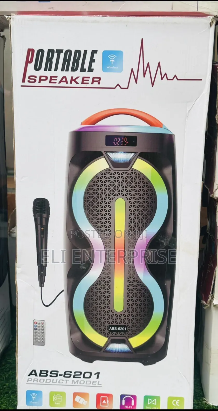 ABS-6201 Portable Wireless Karaoke Speaker