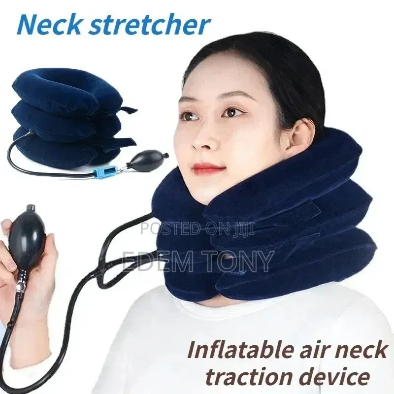 Neck Stretcher: Neck Back Relief- Inflatable Air Cervical Traction