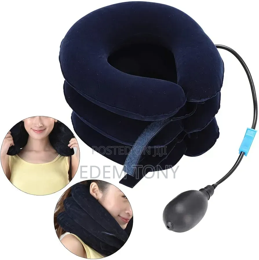 Neck Stretcher: Neck Back Relief- Inflatable Air Cervical Traction