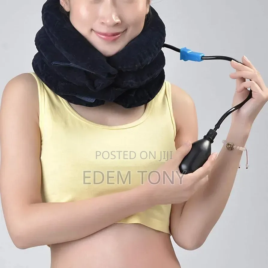 Neck Stretcher: Neck Back Relief- Inflatable Air Cervical Traction