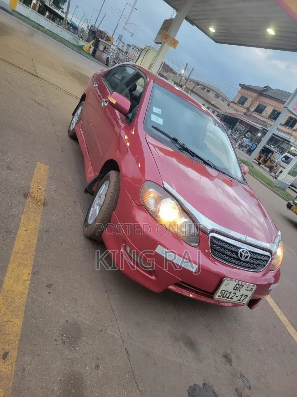 Toyota Corolla 2007 Red