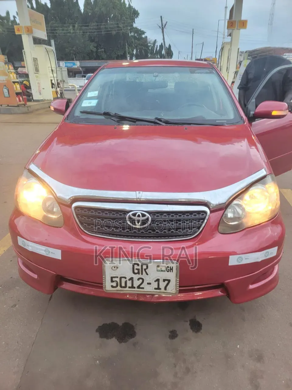 Toyota Corolla 2007 Red