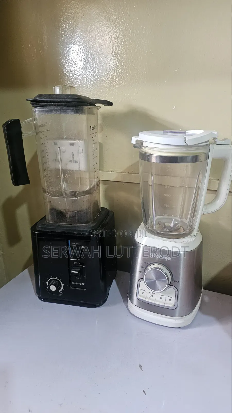 Hisense Blender and Gorenge Blender