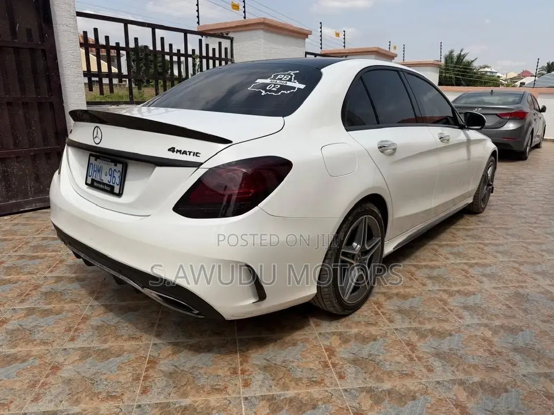 Mercedes-Benz C300 Base C300 AWD 4MATIC Sedan 2019 White