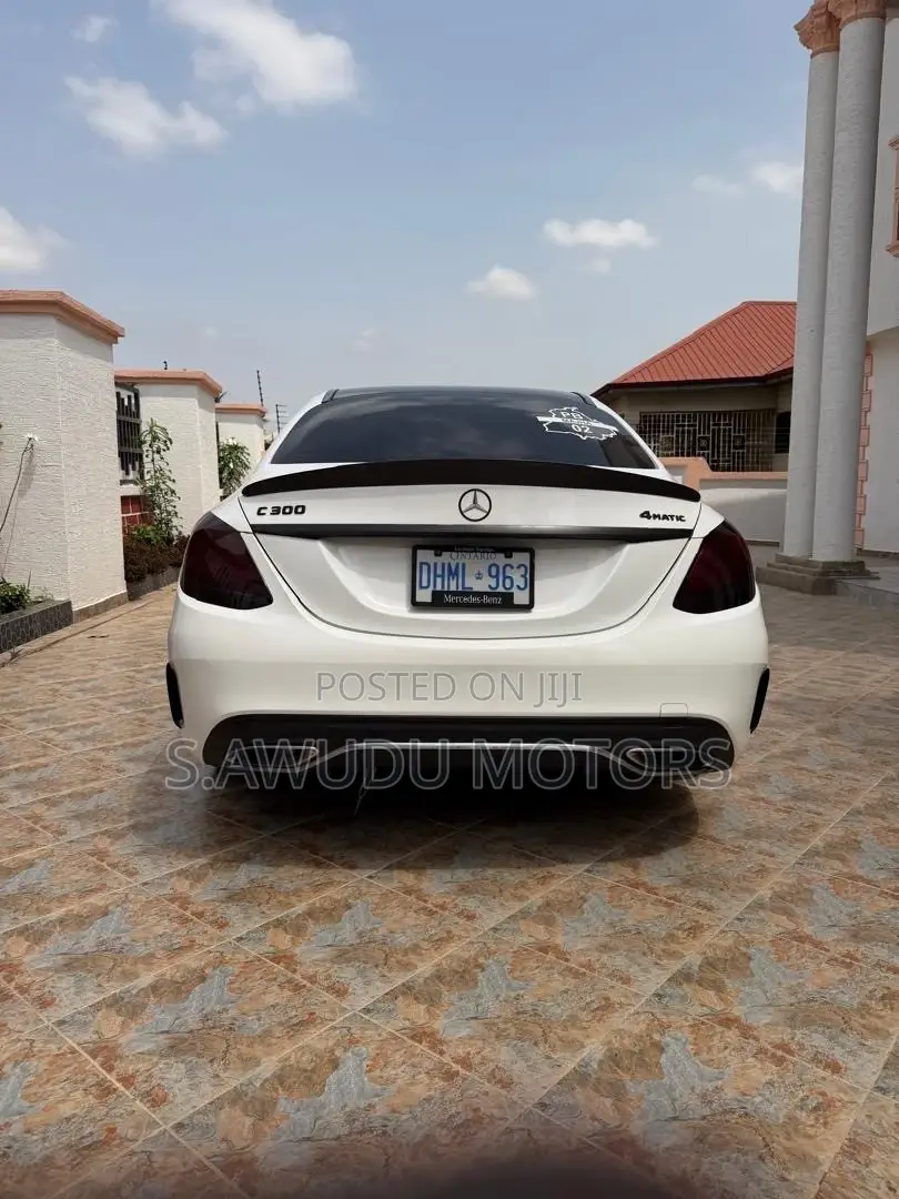 Mercedes-Benz C300 Base C300 AWD 4MATIC Sedan 2019 White