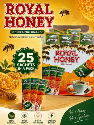 100% Pure Natural Royal Honey Sachets