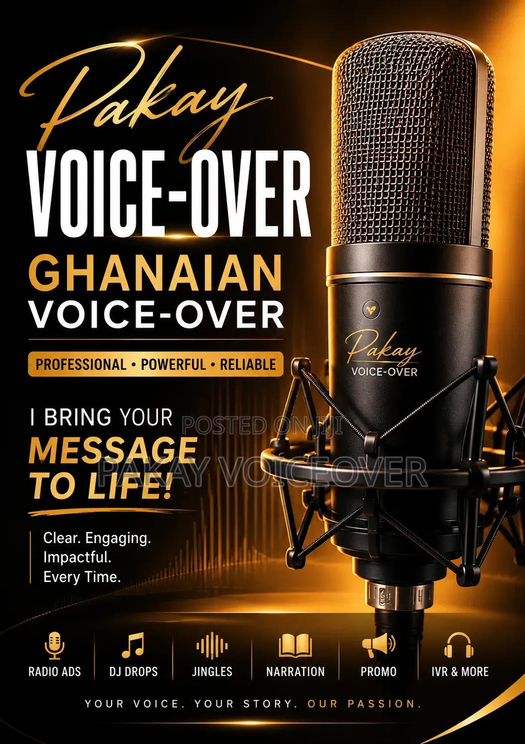 Ghanaian Twi Fante Voice-Over