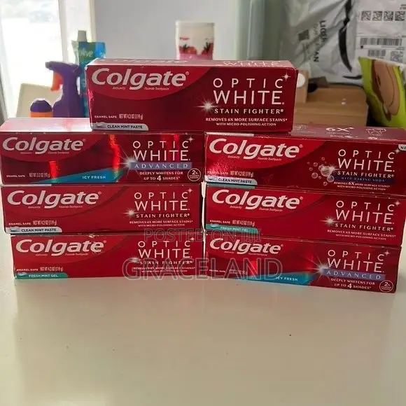 This Is Original 3in1 Colgate Optic White Teeth