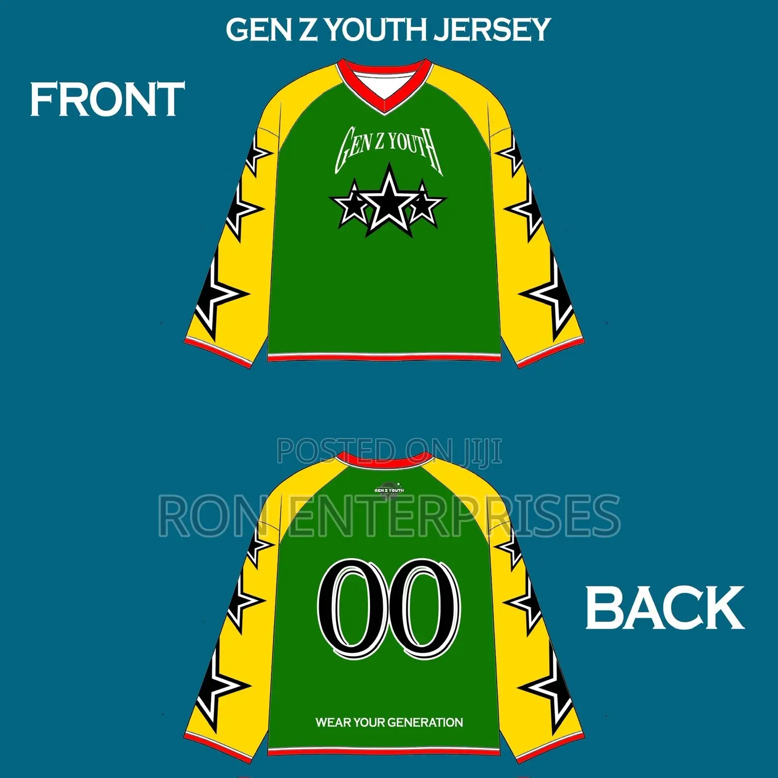 Gen Z Youth Triple Star Jersey