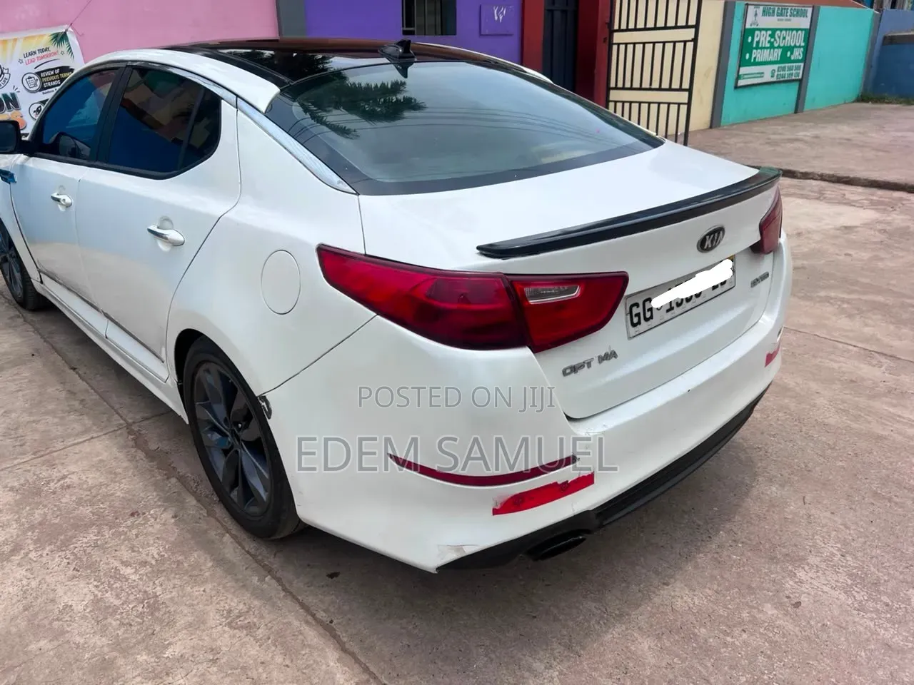 Kia Optima SXL Turbo 4dr Sedan (2.0L 4cyl Turbo 6A) 2015 White