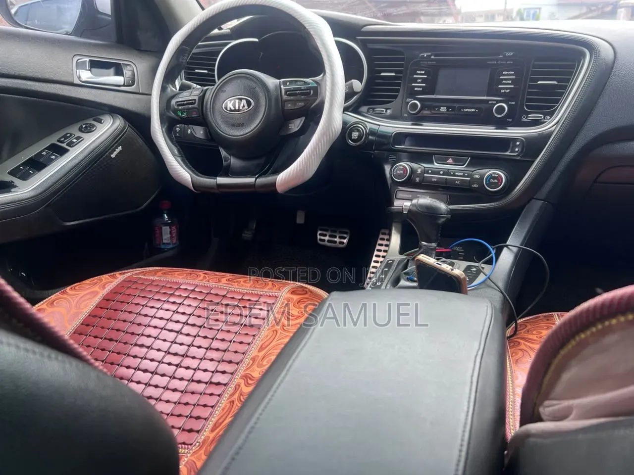 Kia Optima SXL Turbo 4dr Sedan (2.0L 4cyl Turbo 6A) 2015 White