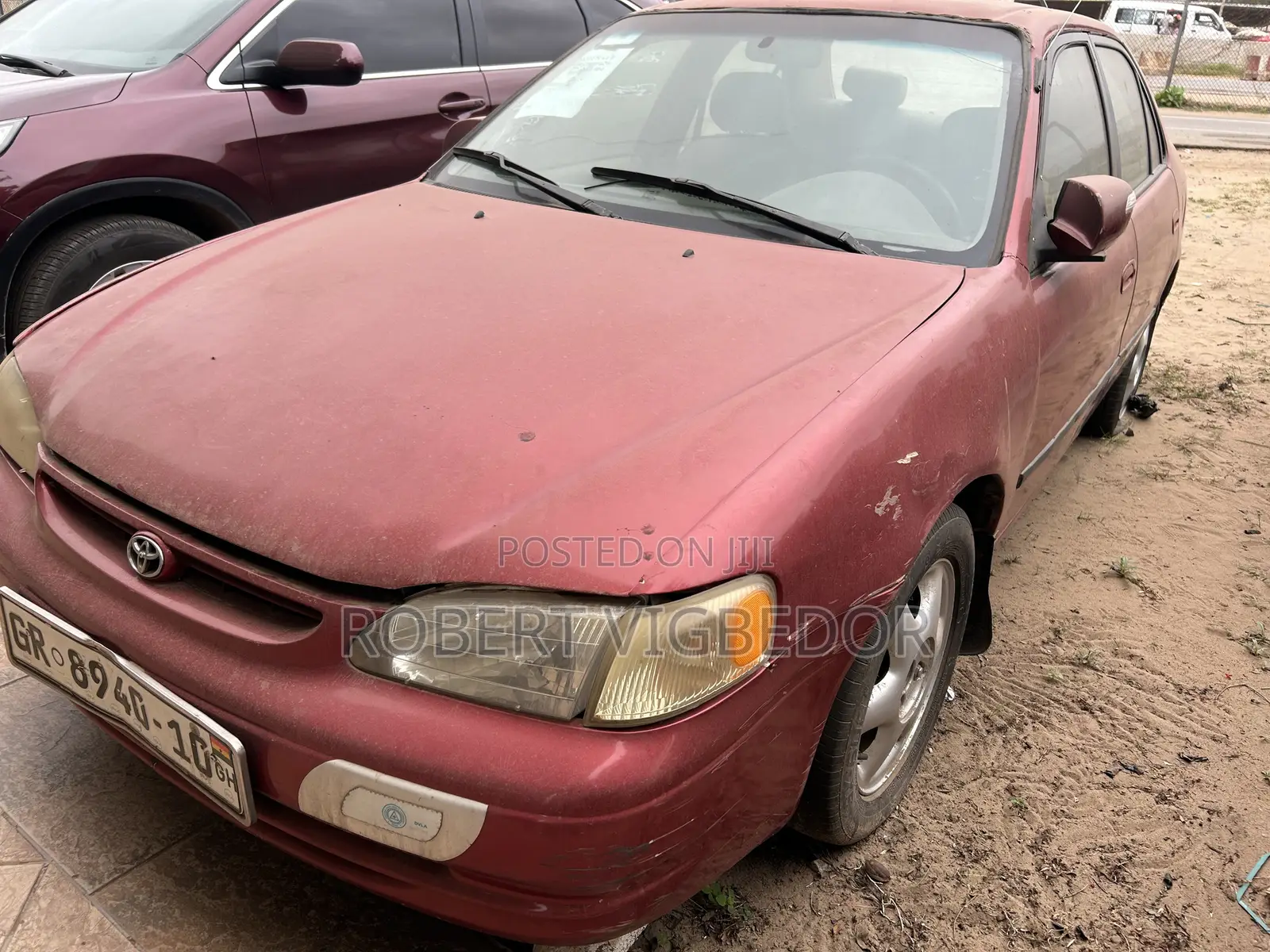 Toyota Corolla II 1999 Red