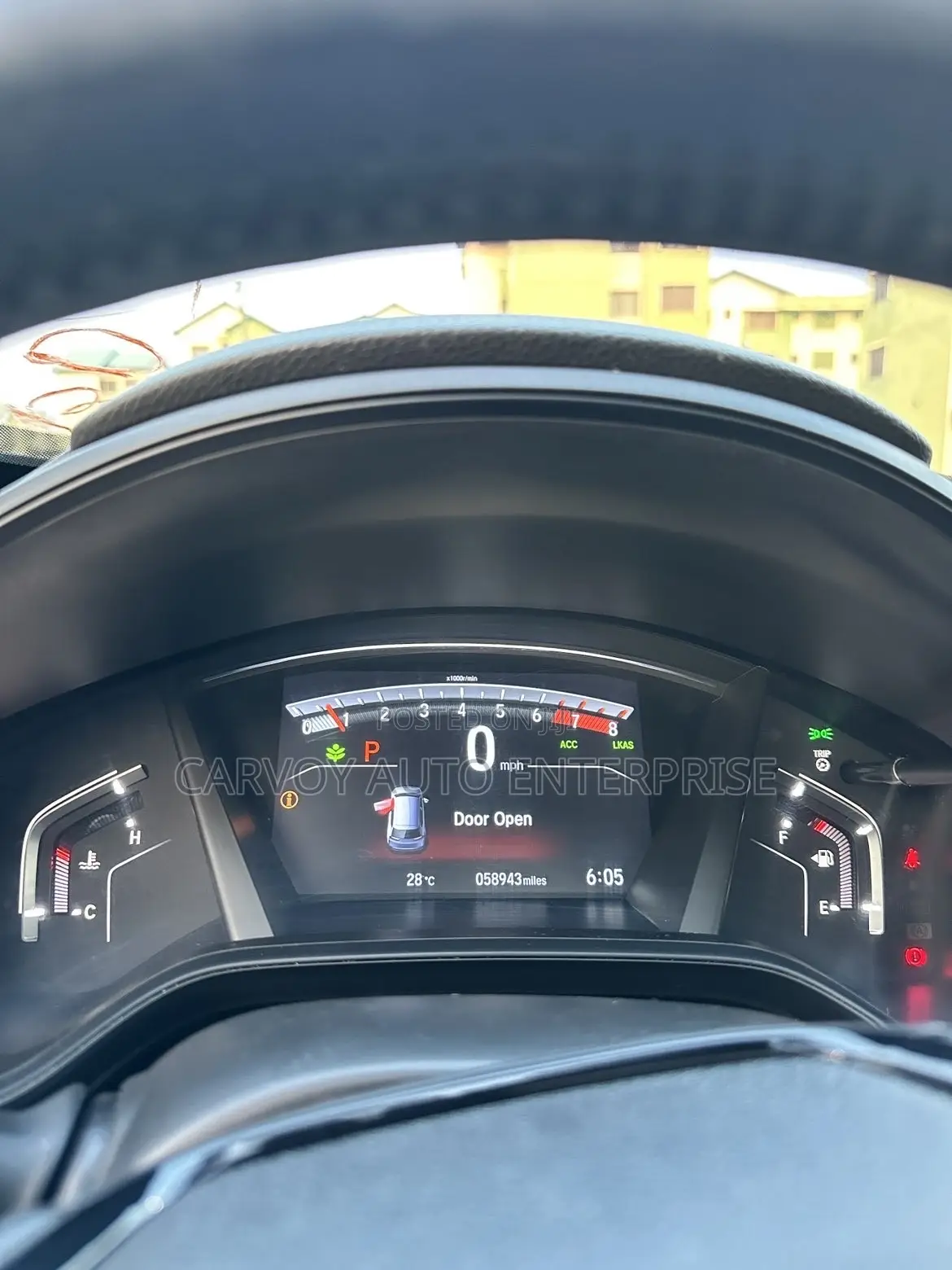 Honda CR-V Touring AWD 2020 Black