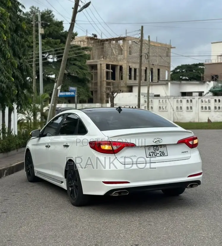 Hyundai Sonata Sport Sedan FWD (2.4L 4cyl 6A) 2017 White