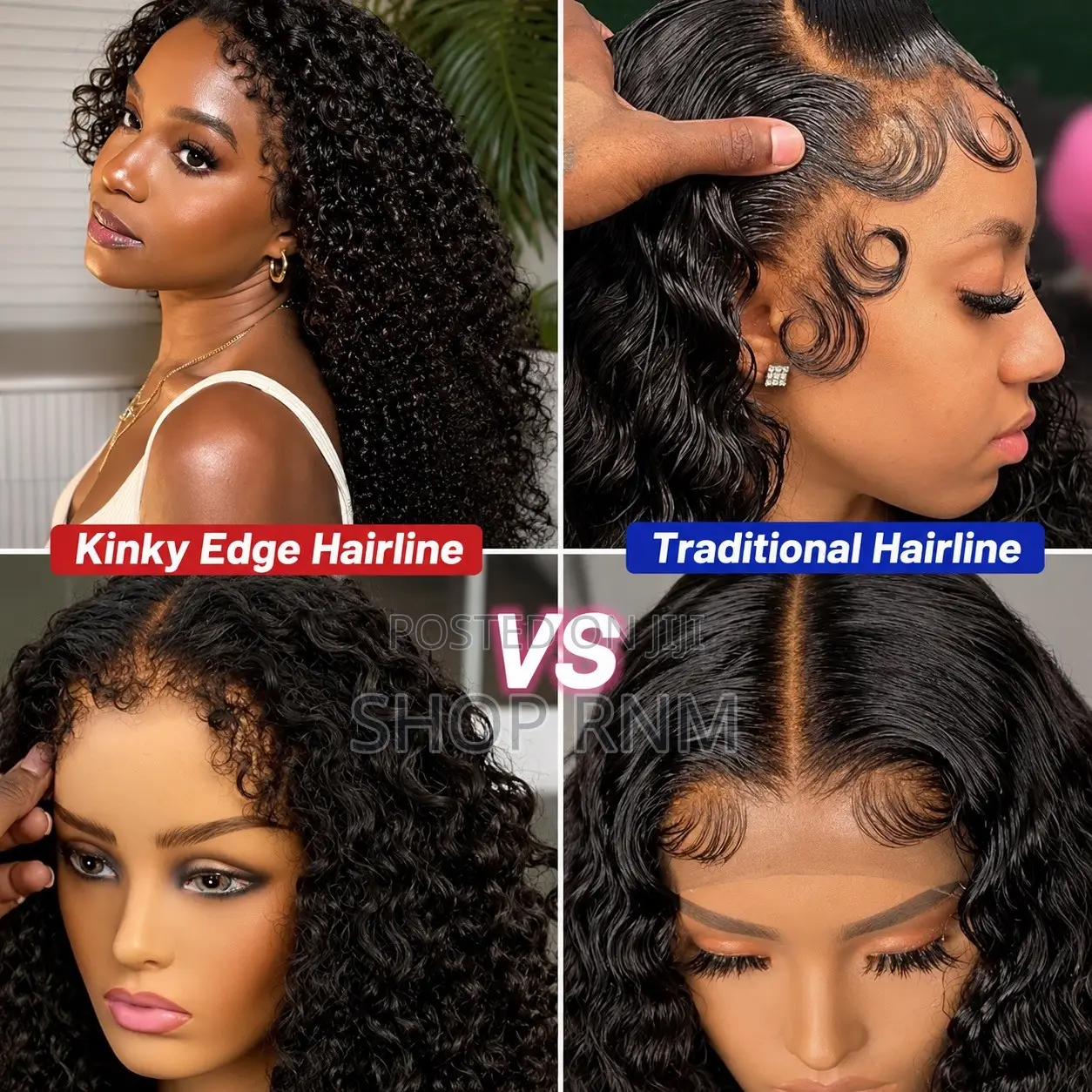 Kinky Hairline Frontal Wet Curls 14”