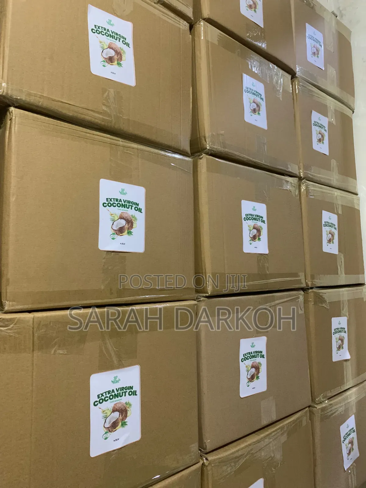 Extra Virgin Coconut Oil Wholesale 4.5L and 1L