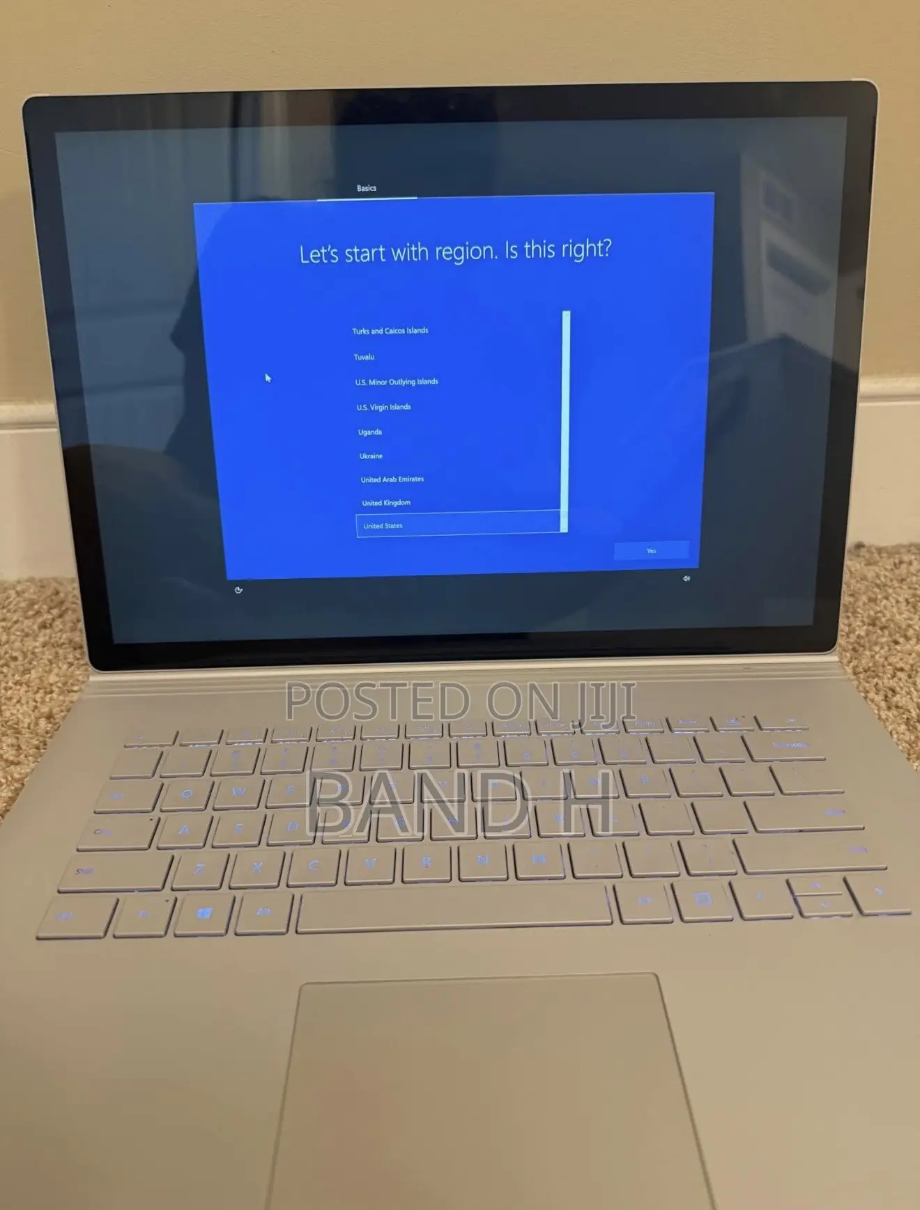 Laptop Microsoft Surface Laptop 2 16GB Intel Core i7 SSD 512GB