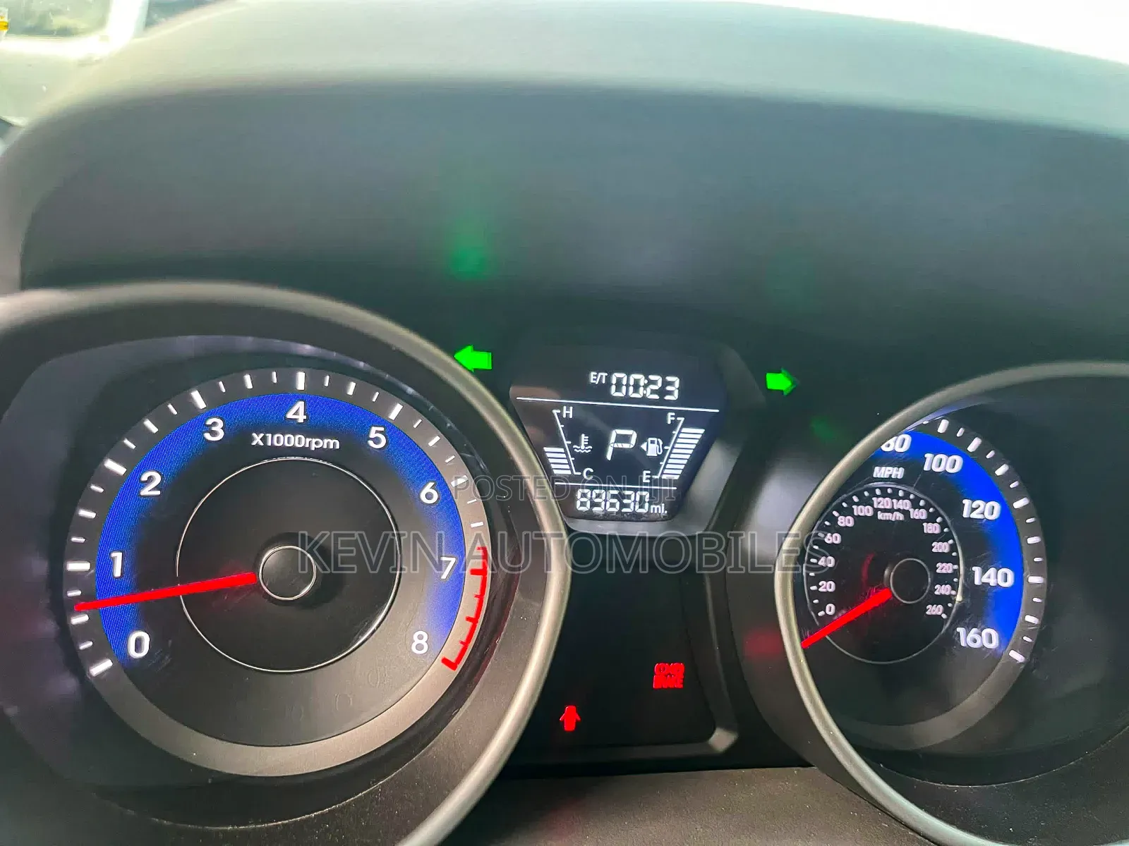 Hyundai Elantra 2016 Blue