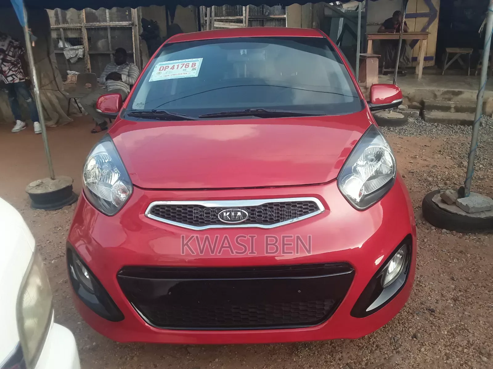 Kia Morning 2013 Red