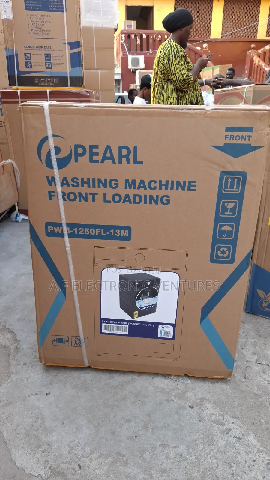 Pearl 12kg Front Load Fully Automatic Washing Machine