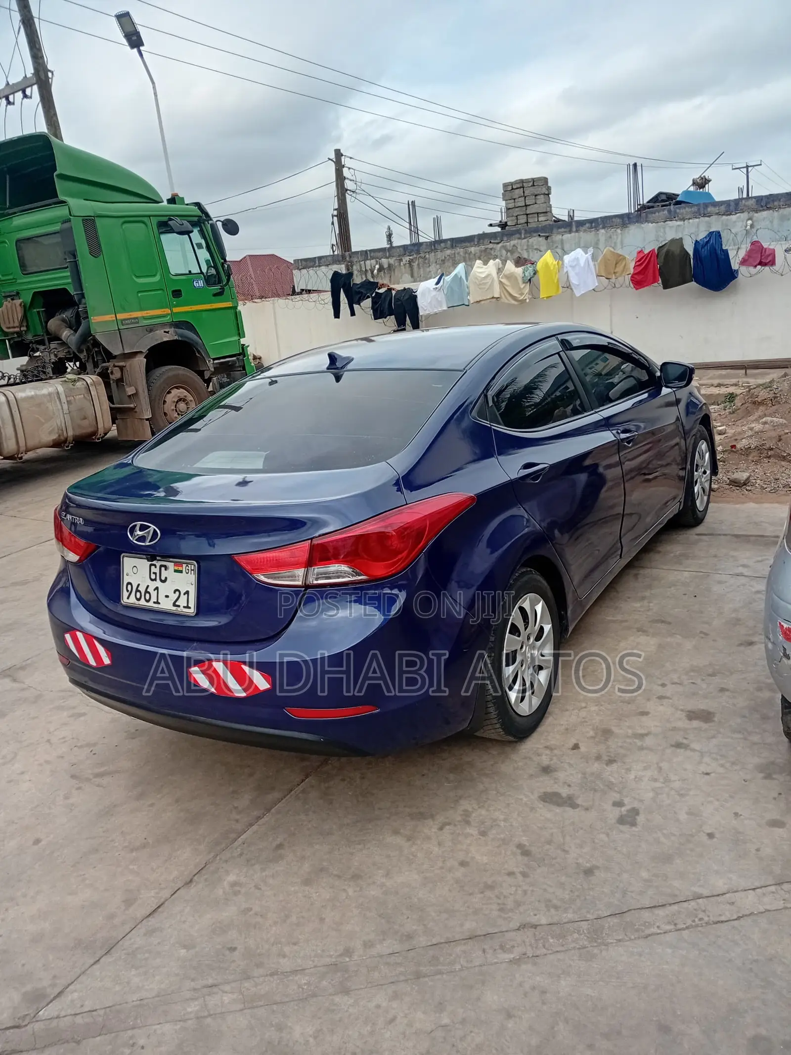 Hyundai Elantra GLS Sedan FWD (1.8L 4cyl 6A) 2013 Blue
