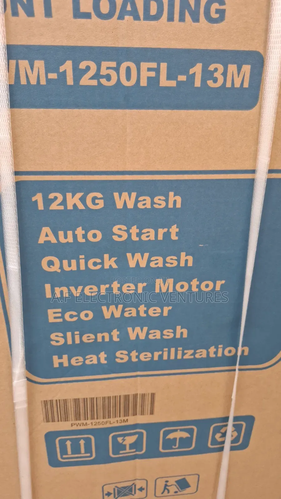 Pearl 12kg Front Load Fully Automatic Washing Machine