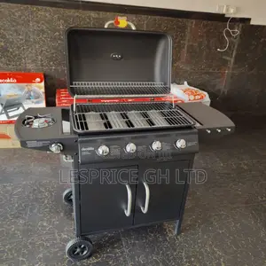 Ever Reliable 4 Burner Gas Barbecue Grill Stand From Decakila