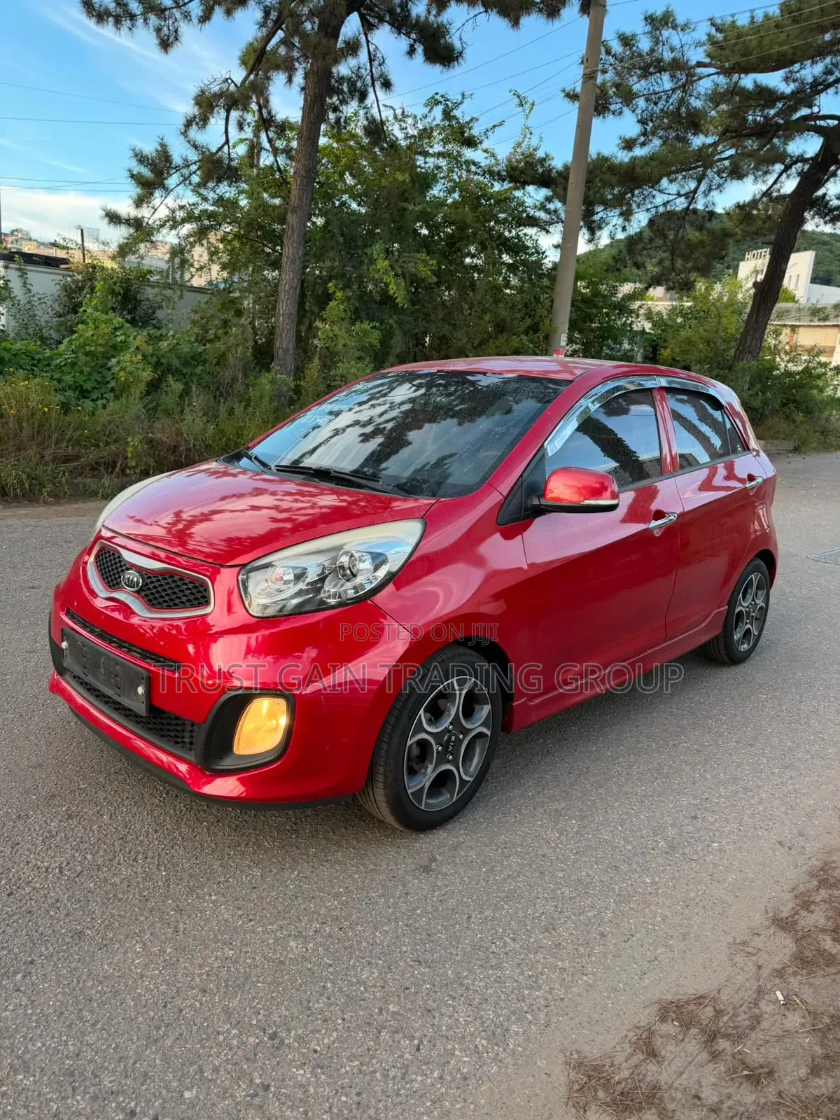 Kia Morning 2012 Red