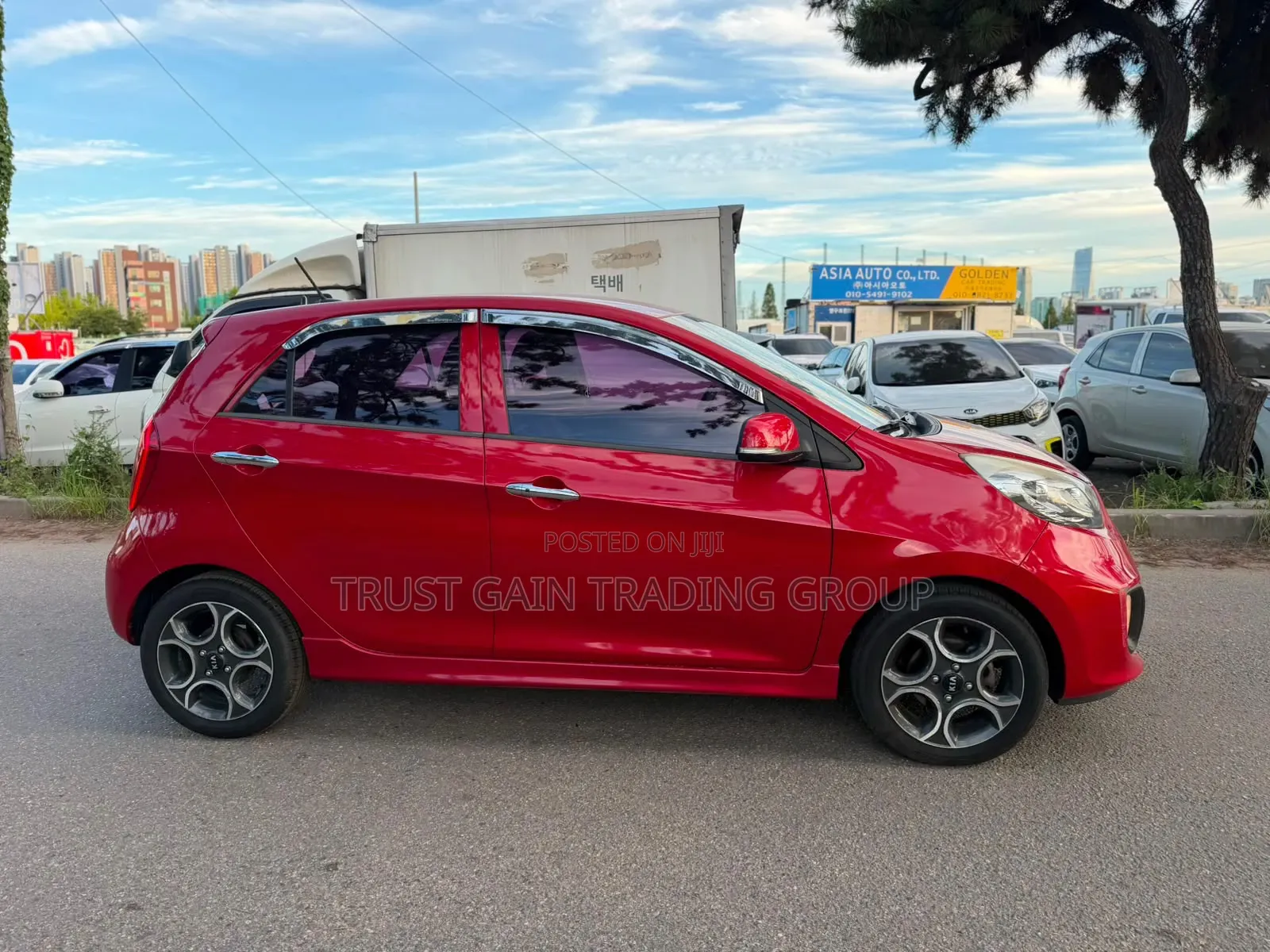 Kia Morning 2012 Red