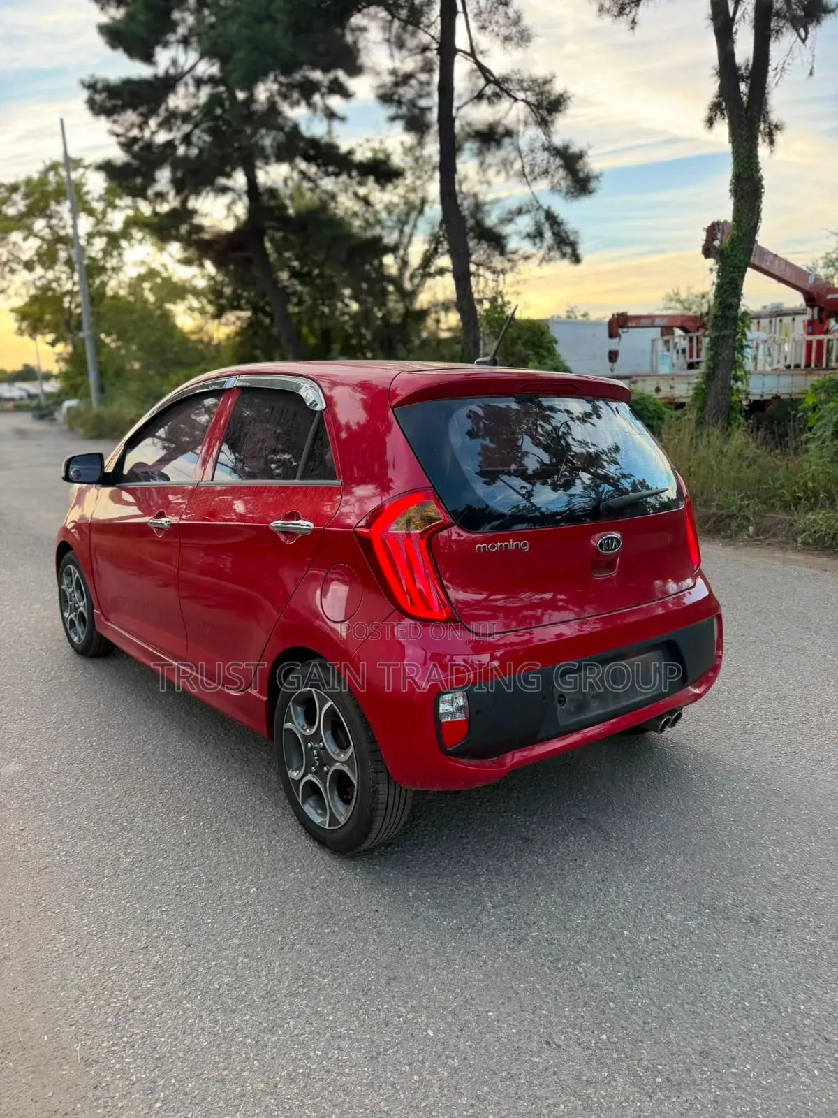 Kia Morning 2012 Red