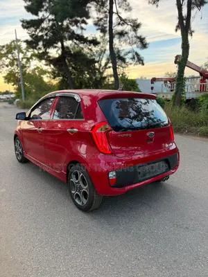 Kia Morning 2012 Red