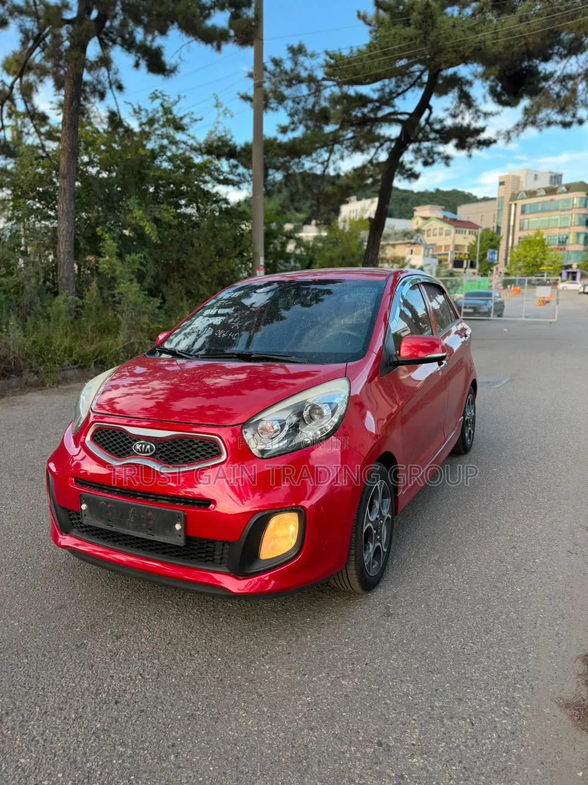 Kia Morning 2012 Red