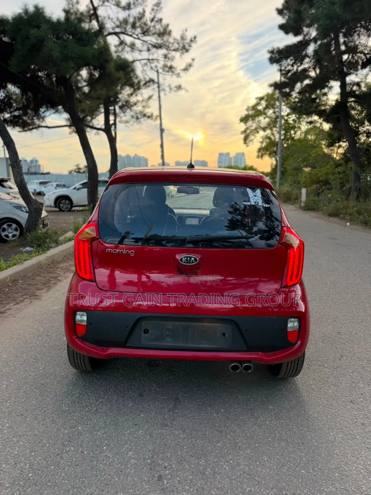 Kia Morning 2012 Red