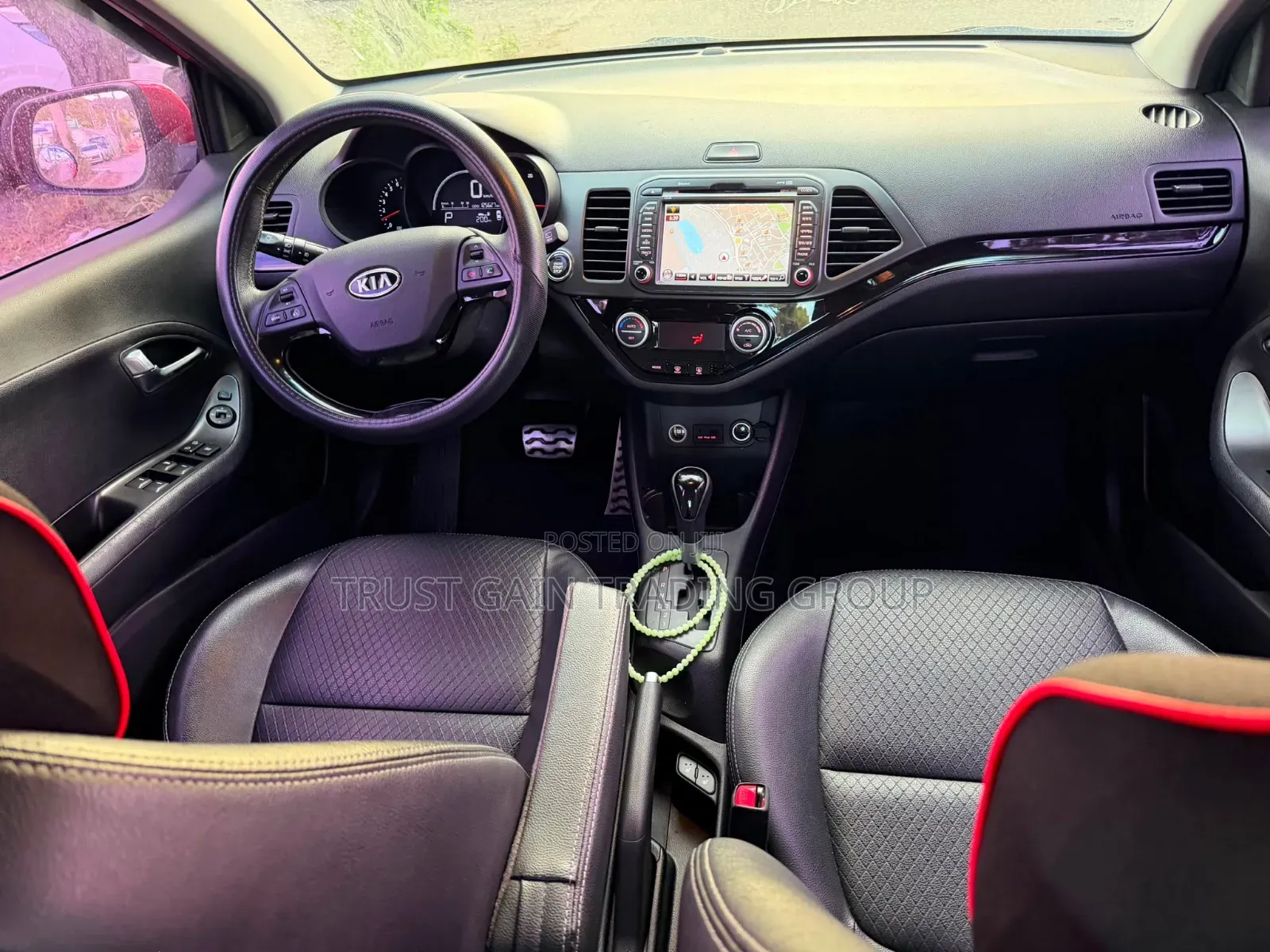 Kia Morning 2012 Red