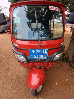TVS King Deluxe Plus iTouch Start 2025 Red