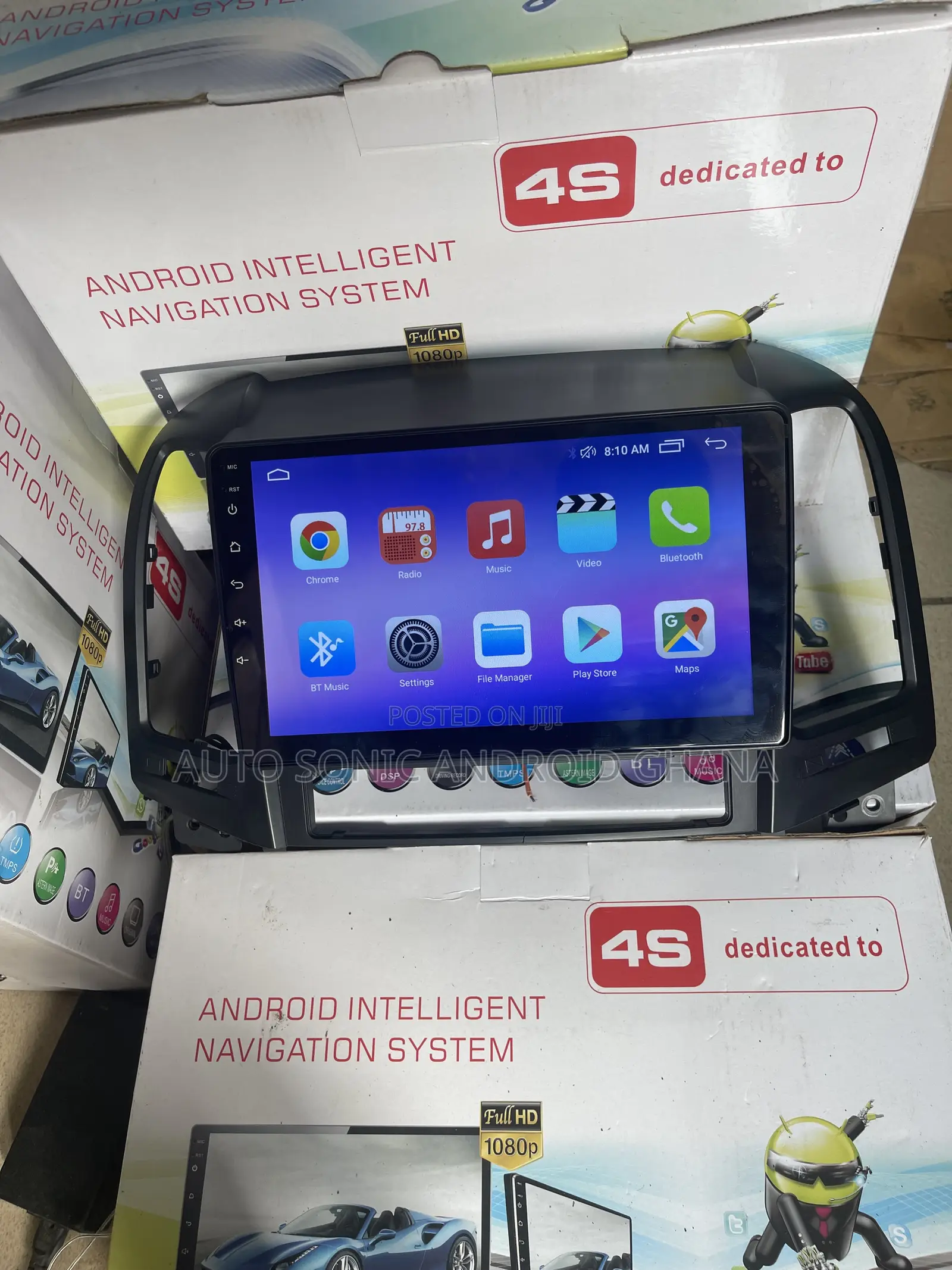 Hyundai Santafe 2010 Android Infotainment Upgrade Screen 9”