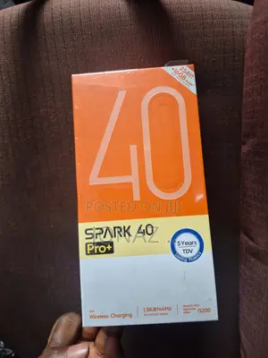 New Tecno Spark 40 Pro+ 256 GB Black